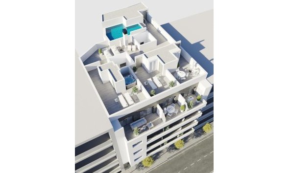 New Build - Apartment -
Torrevieja - Centro