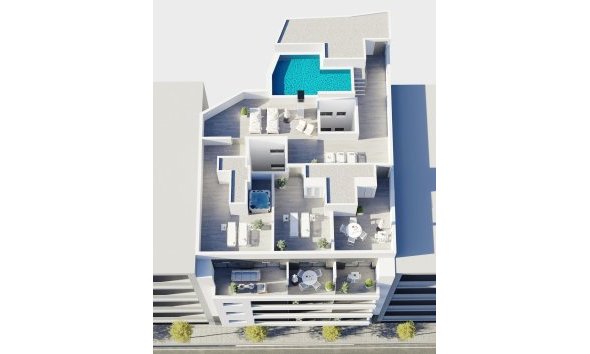 New Build - Apartment -
Torrevieja - Centro