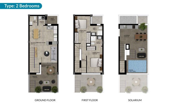 Nouvelle construction - Town House -
Dolores - Sector 2