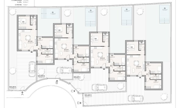 Nouvelle construction - Town House -
Mazarron - Country Club