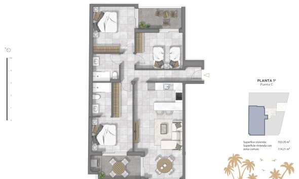 Nouvelle construction - Apartment -
Guardamar del Segura - Pueblo