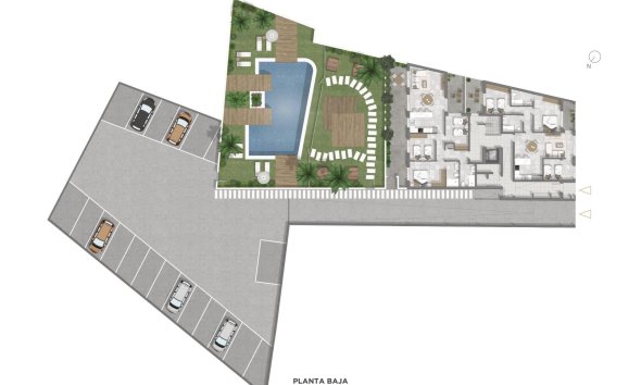 Nouvelle construction - Attique -
Guardamar del Segura - Pueblo