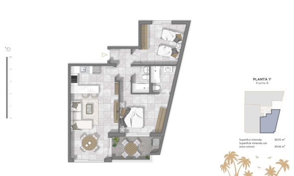 Nouvelle construction - Apartment -
Guardamar del Segura - Pueblo