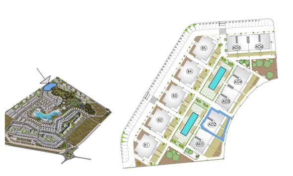 Nouvelle construction - Attique -
Torre Pacheco - Santa Rosalia Lake And Life Resort