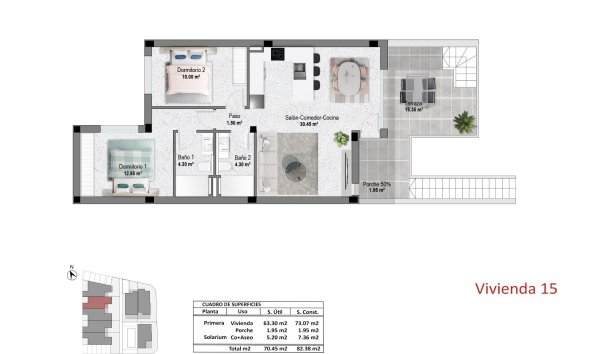 Nouvelle construction - Bungalow -
Pilar de la Horadada - pueblo