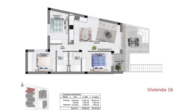 Nouvelle construction - Bungalow -
Pilar de la Horadada - pueblo