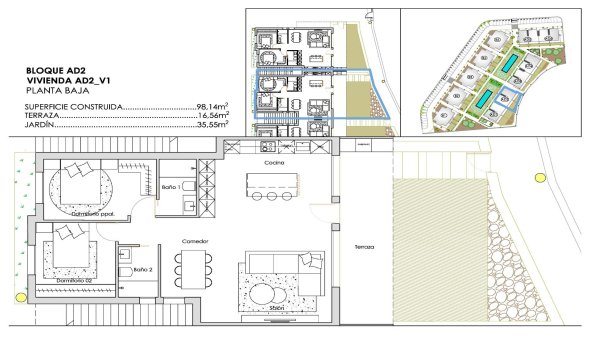 Nouvelle construction - Bungalow -
Torre Pacheco - Santa Rosalia Lake And Life Resort