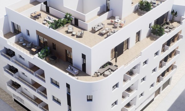 Nouvelle construction - Attique -
Torrevieja - pueblo
