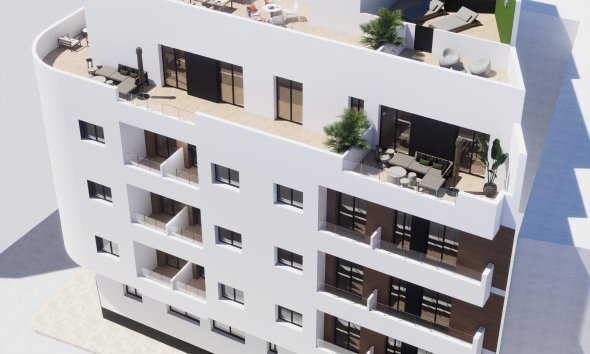 Nouvelle construction - Attique -
Torrevieja - pueblo