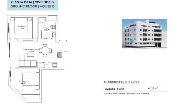 Nouvelle construction - Apartment -
Torrevieja - pueblo