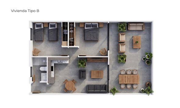 Nouvelle construction - Apartment -
Vera - Vera Playa