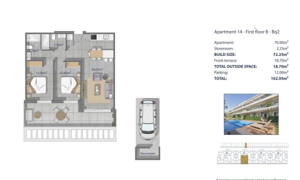Nouvelle construction - Apartment -
Los Alcazares - Los Narejos
