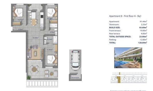 Nouvelle construction - Apartment -
Los Alcazares - Los Narejos
