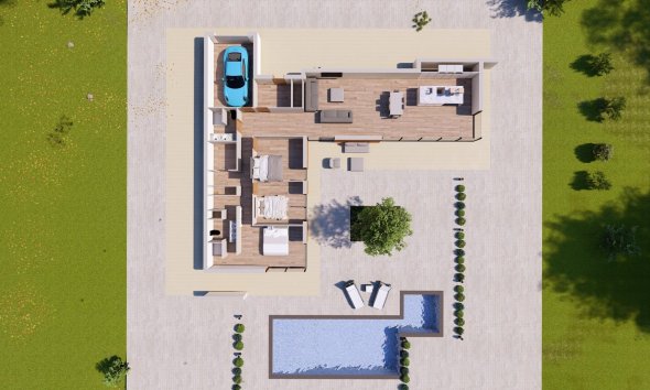 Nouvelle construction - Villa -
Pinoso - Casas Pastor