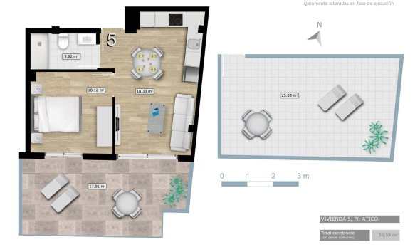Nouvelle construction - Attique -
Torrevieja - Centro