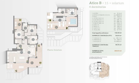Nouvelle construction - Attique -
Calpe - Playa Arenal