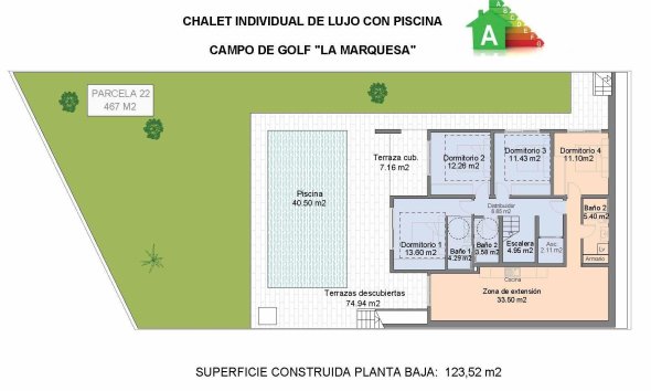 Nouvelle construction - Villa -
Rojales - Golf La Marquesa (Ciudad Quesada)