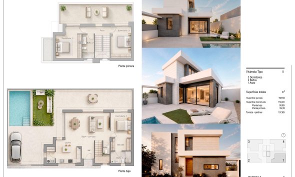 Obra nueva - Villa -
Pilar de la Horadada - pueblo
