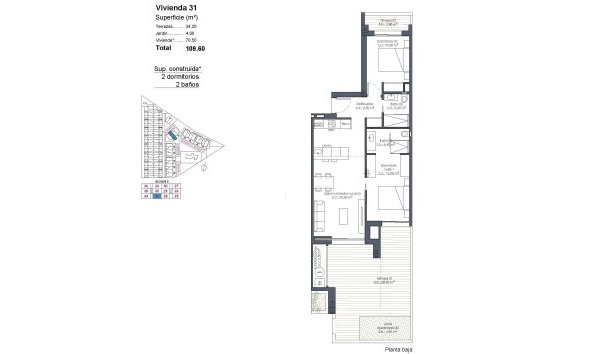 New Build - Apartment -
Los Alcazares - Serena Golf