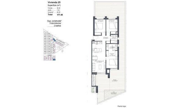 New Build - Apartment -
Los Alcazares - Serena Golf