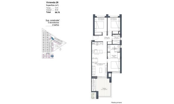 Obra nueva - Apartment -
Los Alcazares - Serena Golf