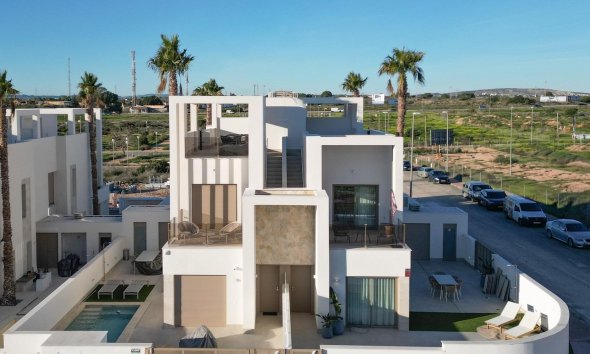Obra nueva - Villa -
Los Alcazares - Serena Golf