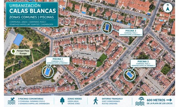 Revente - Town House -
Torrevieja - Costa Blanca