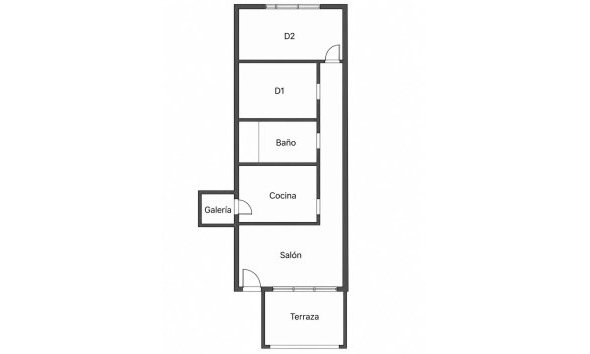 Resale - Apartment -
Torrevieja - Playa del Cura