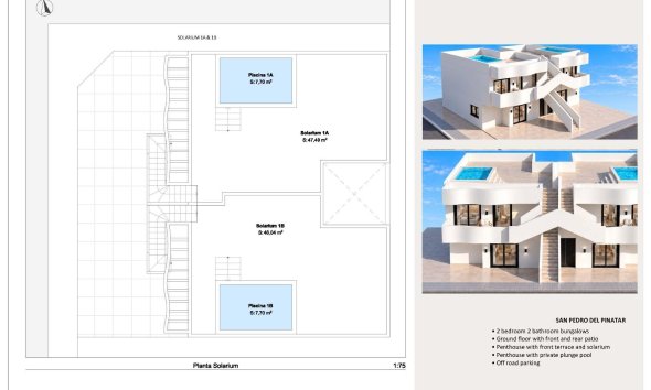 Nouvelle construction - Bungalow -
San Pedro del Pinatar - Los Peñascos