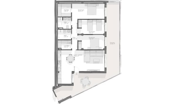 Nouvelle construction - Apartment -
Aguilas - Playa del Hornillo