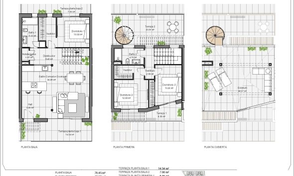 Nouvelle construction - Town House -
Polop - PAU1