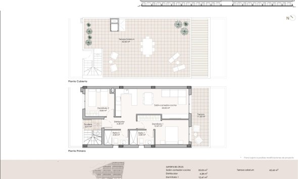 Nouvelle construction - Attique -
Pulpi - Aguilón Golf