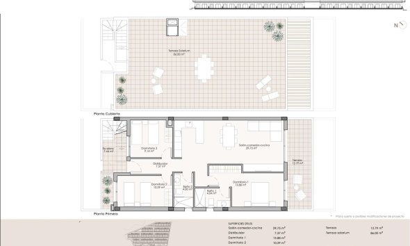 Nouvelle construction - Attique -
Pulpi - Aguilón Golf