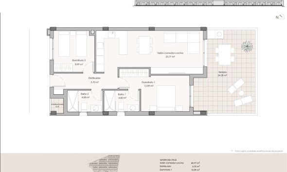 Nouvelle construction - Apartment -
Pulpi - Aguilón Golf