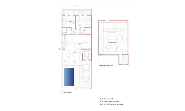 Nouvelle construction - Town House -
Fuente Álamo - La Pinilla