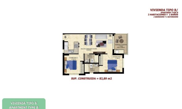 New Build - Apartment -
Torrevieja - Nueva Torrevieja