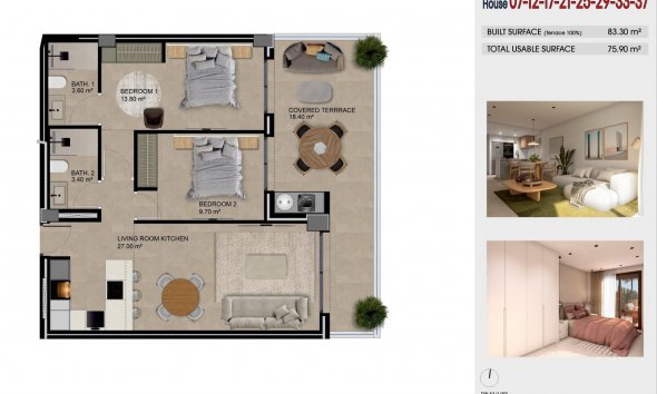 Nouvelle construction - Apartment -
Guardamar del Segura - Puerto