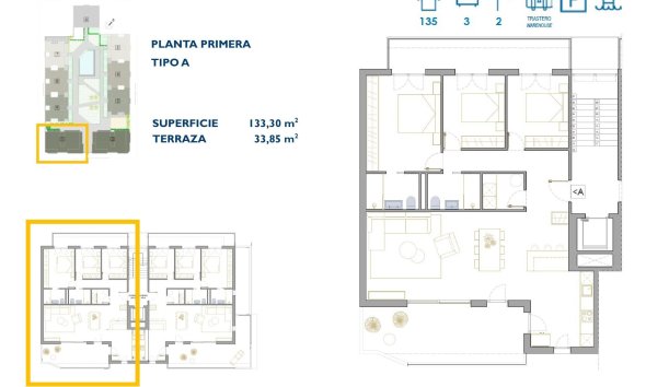 Nouvelle construction - Apartment -
San Pedro del Pinatar - Pueblo