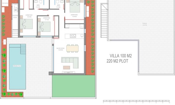 New Build - Villa -
Santiago de la Ribera - Dos Mares