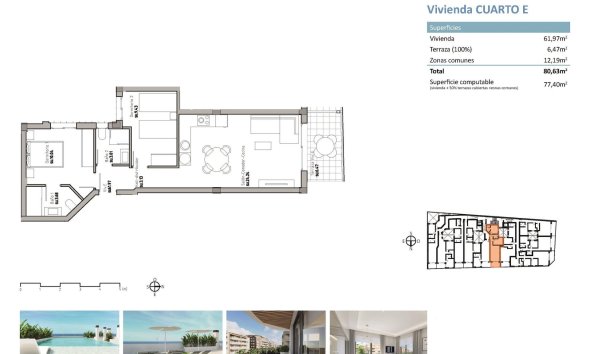 Nouvelle construction - Attique -
Guardamar del Segura - Pueblo