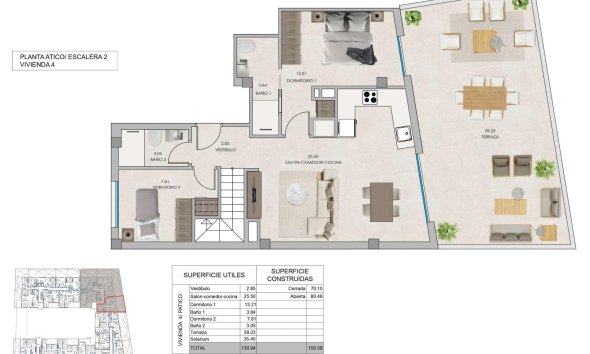 New Build - Penthouse -
Santa Pola - Eroski