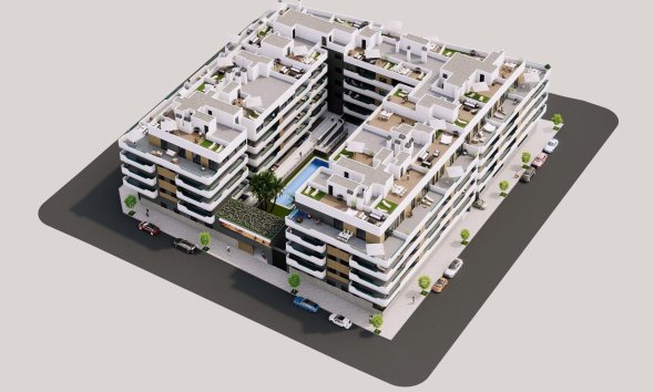 Nouvelle construction - Apartment -
Santa Pola - Eroski