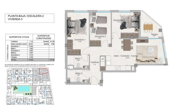 Nouvelle construction - Apartment -
Santa Pola - Eroski