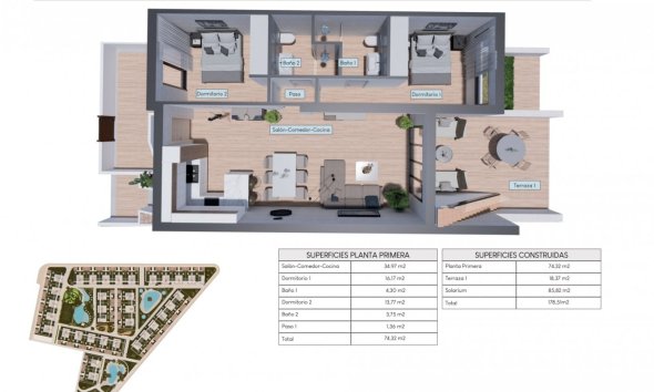 Obra nueva - Bungalow -
Torrevieja - Los Balcones