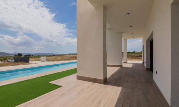 Obra nueva - Villa -
Pinoso - Campo