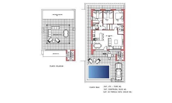 Obra nueva - Villa -
Fuente Álamo - La Pinilla