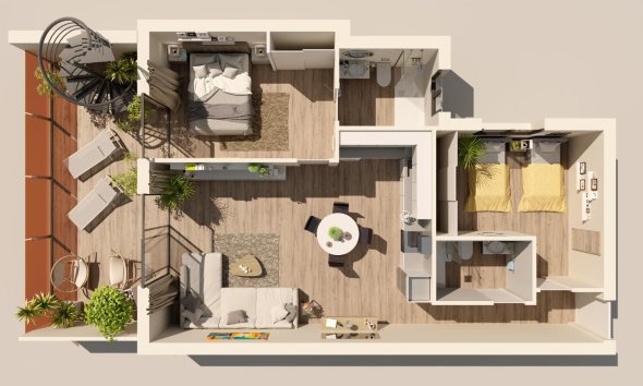 New Build - Penthouse -
Torrevieja - Centro