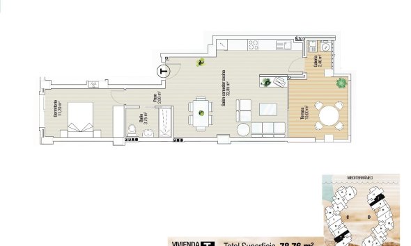 New Build - Apartment -
La Manga del Mar Menor - La Manga