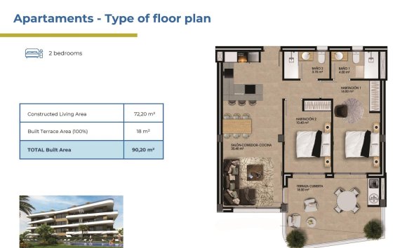 Nouvelle construction - Attique -
Orihuela Costa - Punta Prima