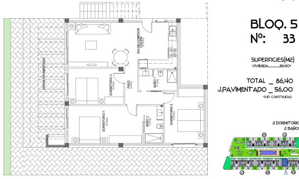 Nouvelle construction - Bungalow -
Algorfa - La Finca Golf